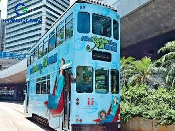 KingClima Provide Bus HVAC System For Hong Kong Bus